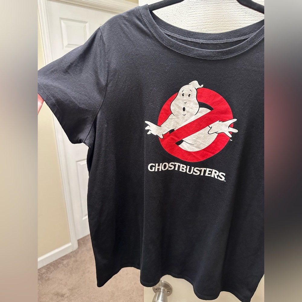Torrid Ghostbusters Classic Logo Graphic Tee – Black – Size 1 (1X / 14–16) - Picture 3 of 11